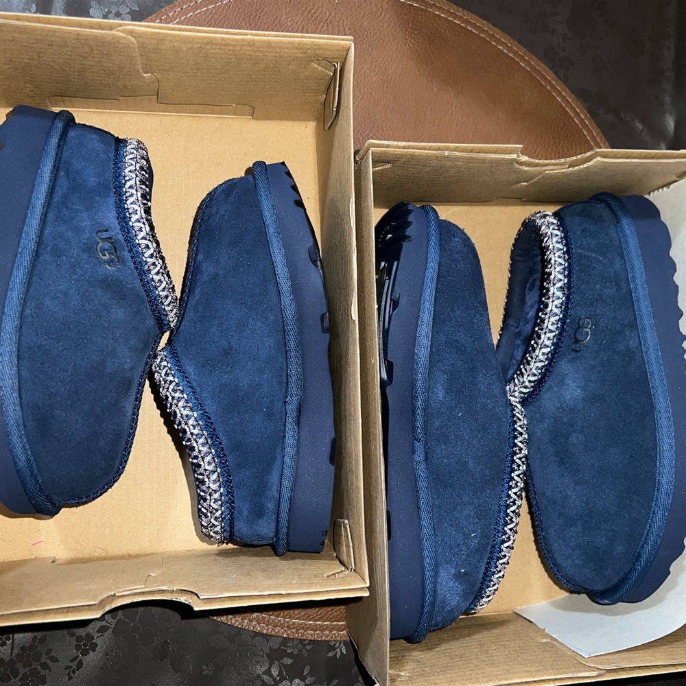 UGG Men's Blue Slippers